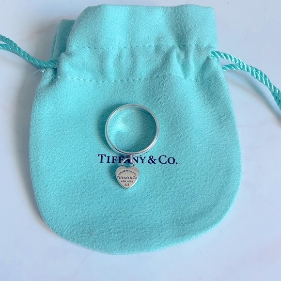 Tiffany & Co. Jewelry - Tiffany & Co. heart dangle ring